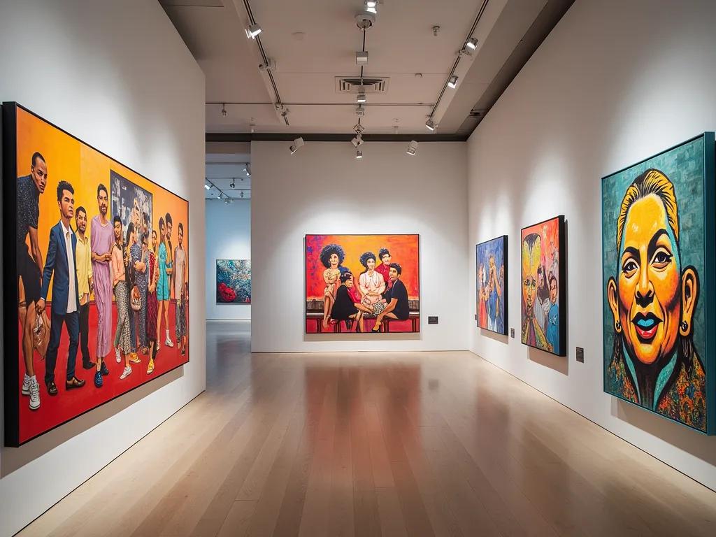 The vibrant pulse of contemporary art