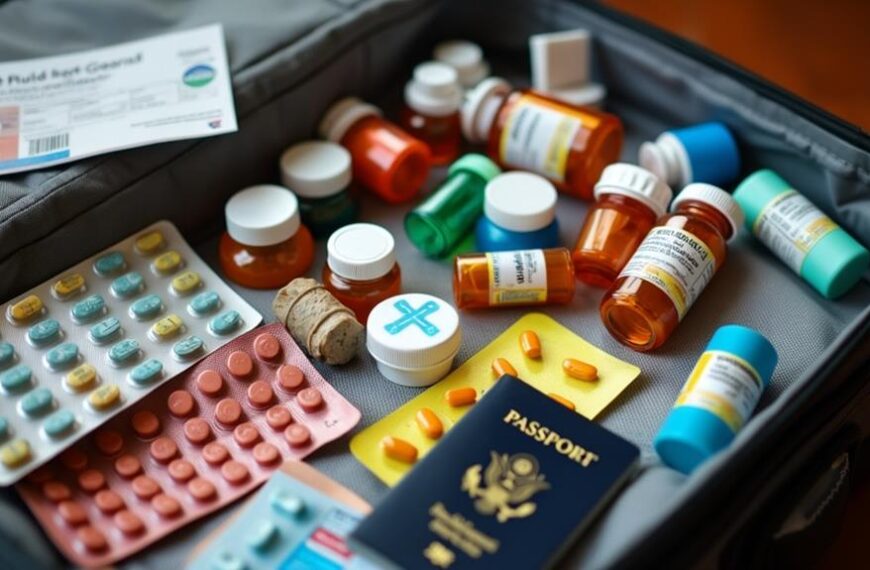 essential travel medication checklist