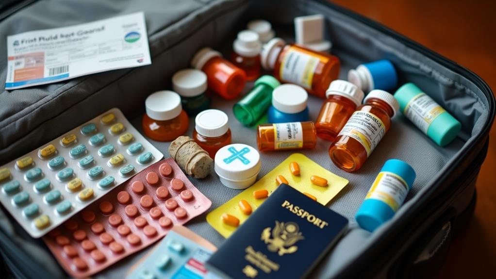 essential travel medication checklist