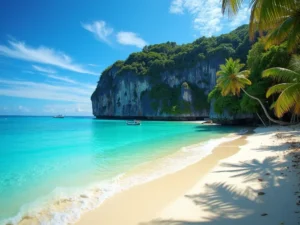 Palawan's crystal clear beaches