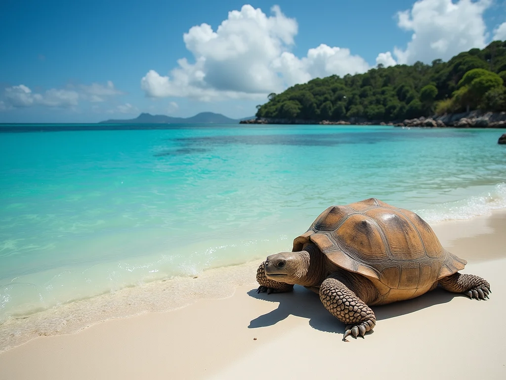 Seychelles archipelago is a tropical paradise