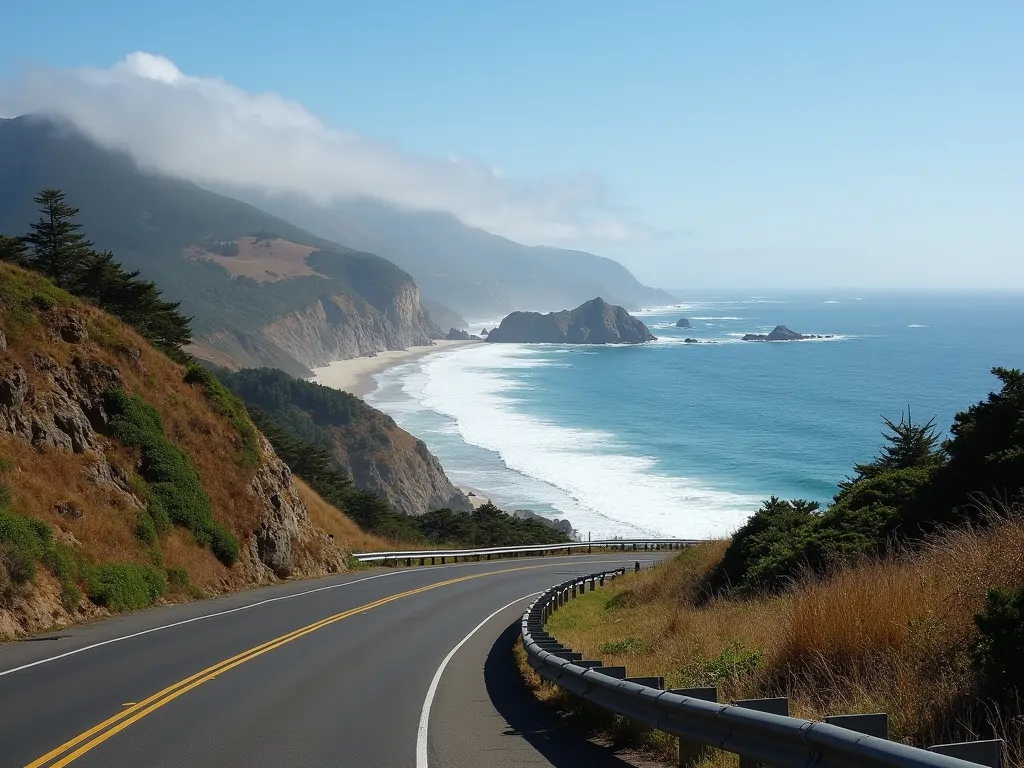 The jaw dropping coastal views of the Pacific Coast Highway