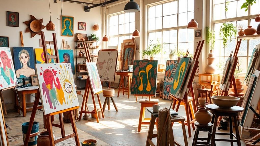 creative spaces for artists