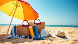 essential beach getaway items