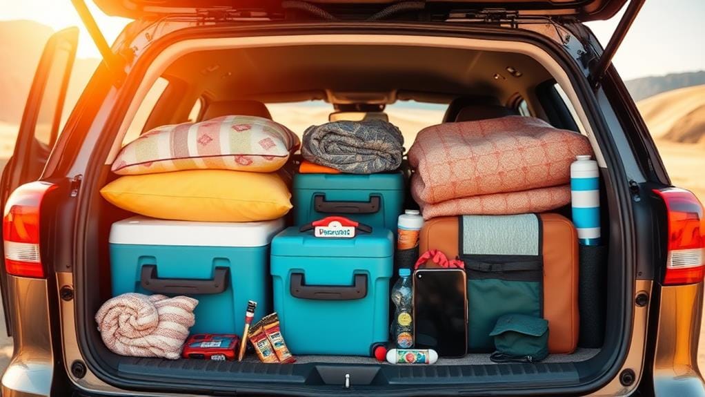 essential items for road trips