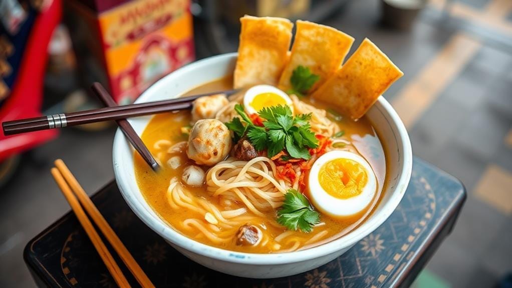 myanmar s traditional fish noodle soup