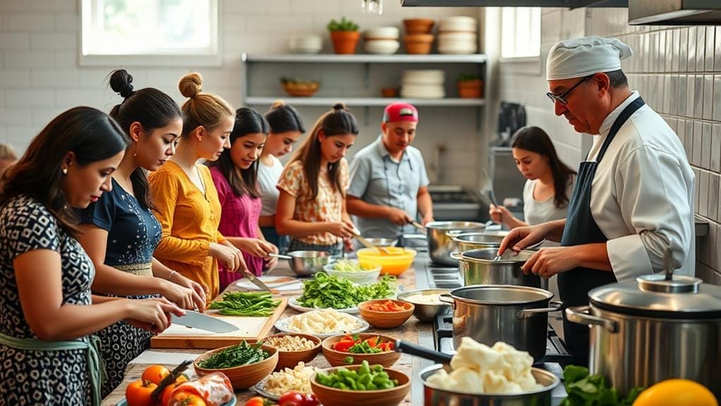 culinary skills through experience