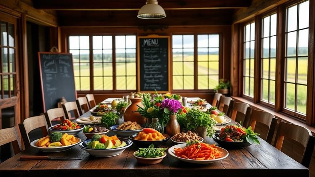 local seasonal dining experience