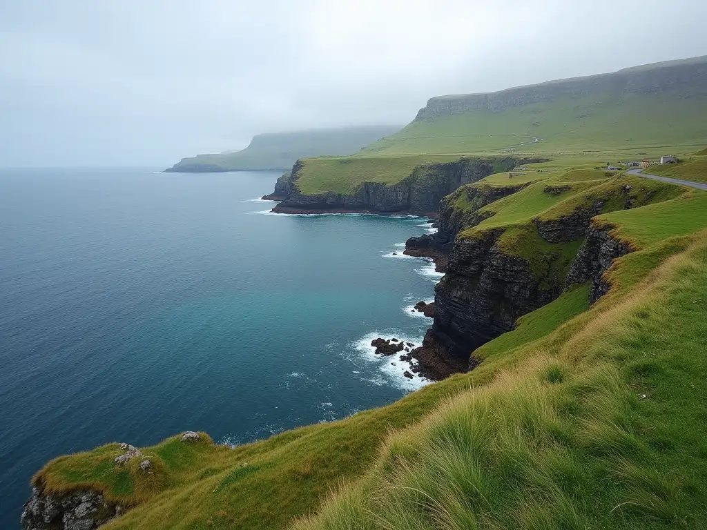 Faroe Islands Nordic Cliffside Beauty