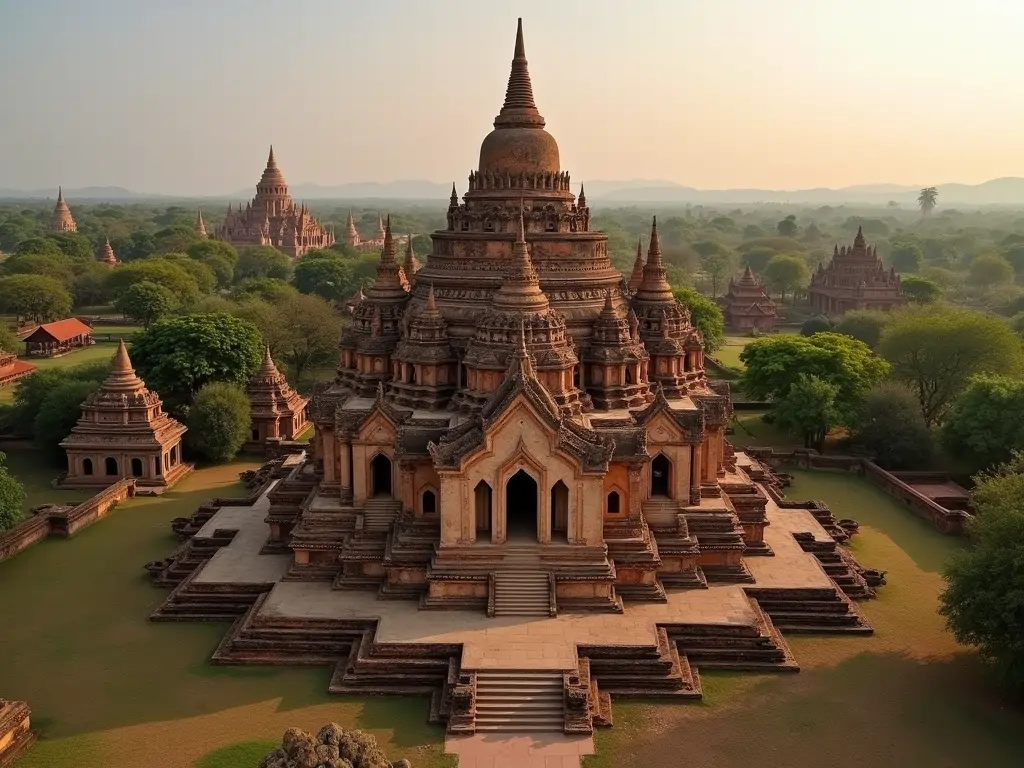 Myanmar's ancient temples in Bagan