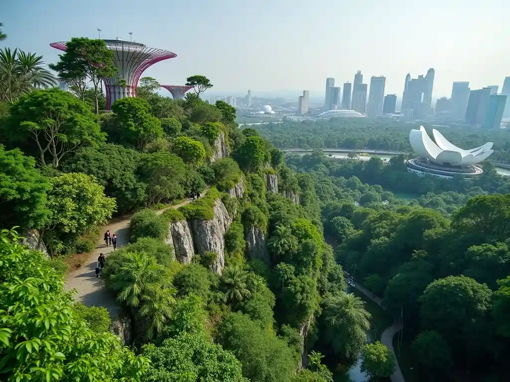 Singapore, a place that's redefining urban living with its commitment to sustainable urban